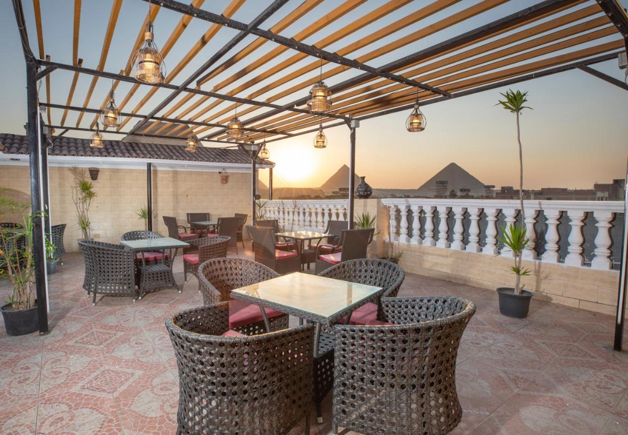 Pyramids Inn Hotel Kafrat al Jabal Exterior photo